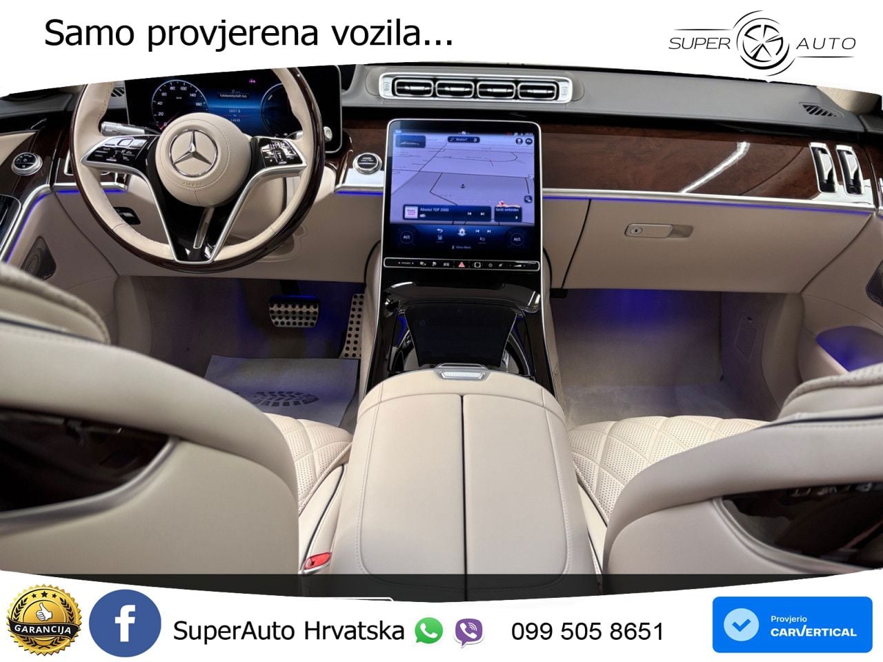 Mercedes S 450e (408 KS) 9G-TRONIC AMG LED+GR SJED+ACC