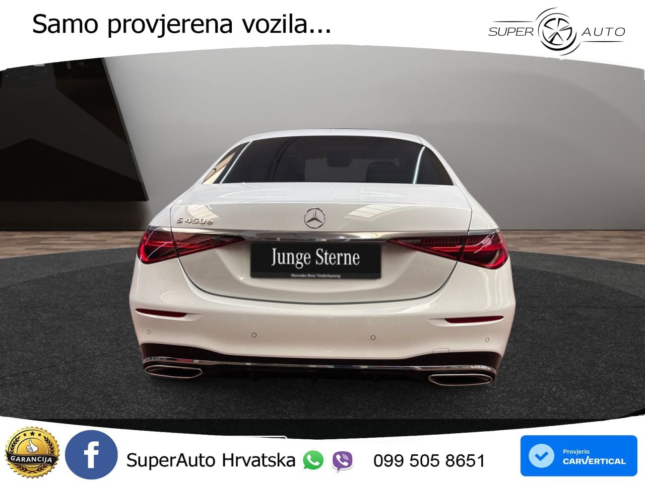 Mercedes S 450e (408 KS) 9G-TRONIC AMG LED+GR SJED+ACC