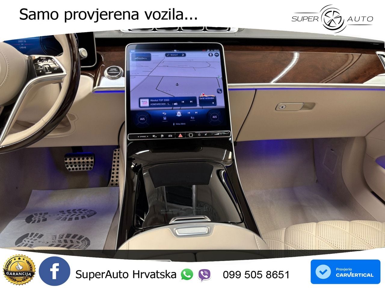 Mercedes S 450e (408 KS) 9G-TRONIC AMG LED+GR SJED+ACC