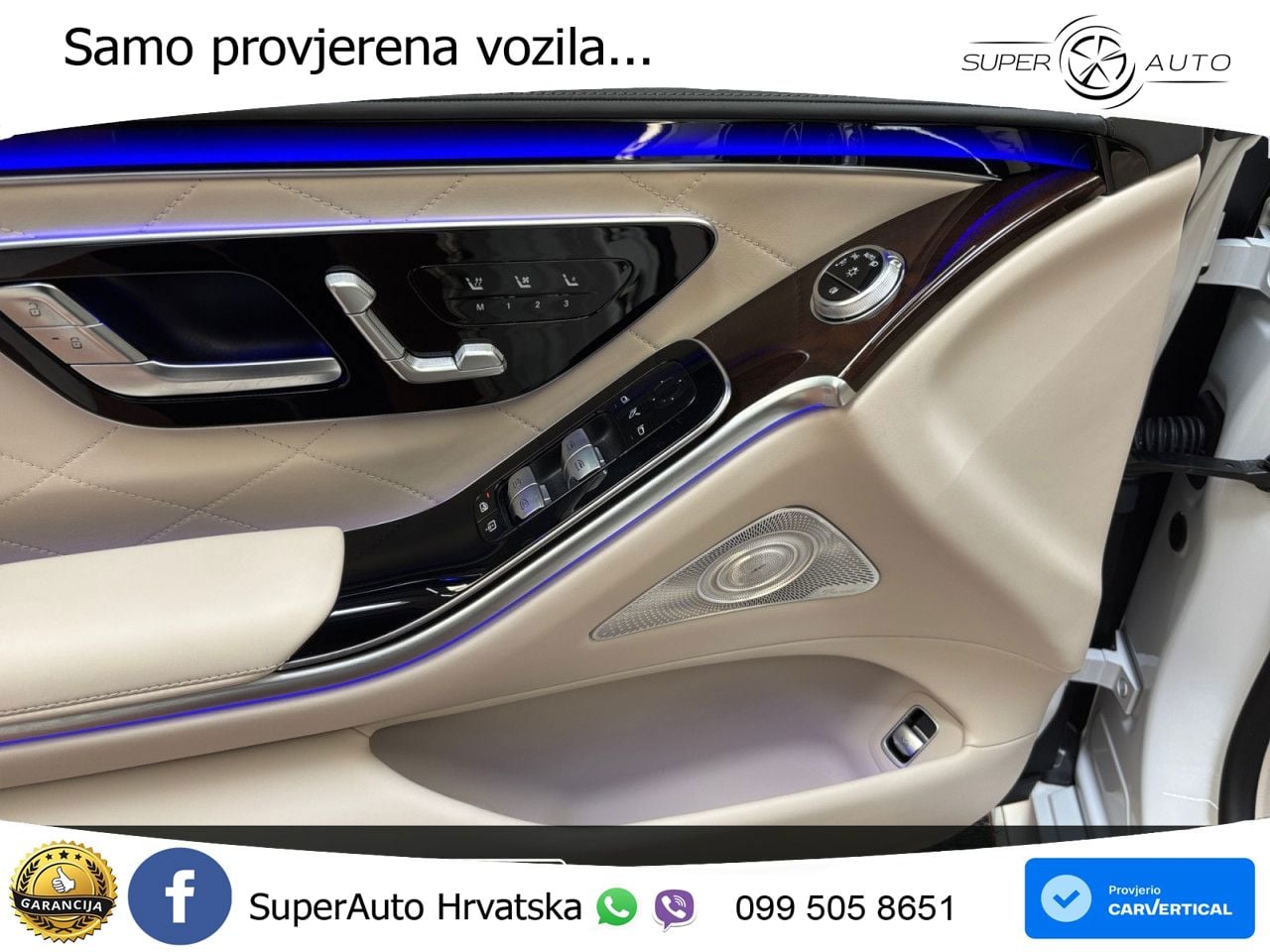 Mercedes S 450e (408 KS) 9G-TRONIC AMG LED+GR SJED+ACC