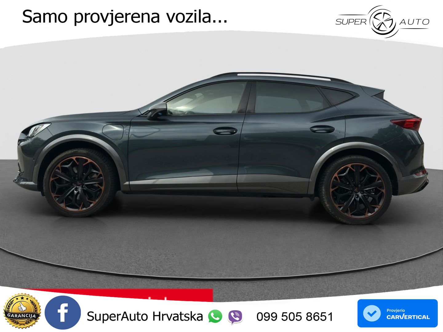 Cupra Formentor 1.4 TSI (245 KS) e-Hybrid DSG VZ ACC+GR SJED+360+PANO