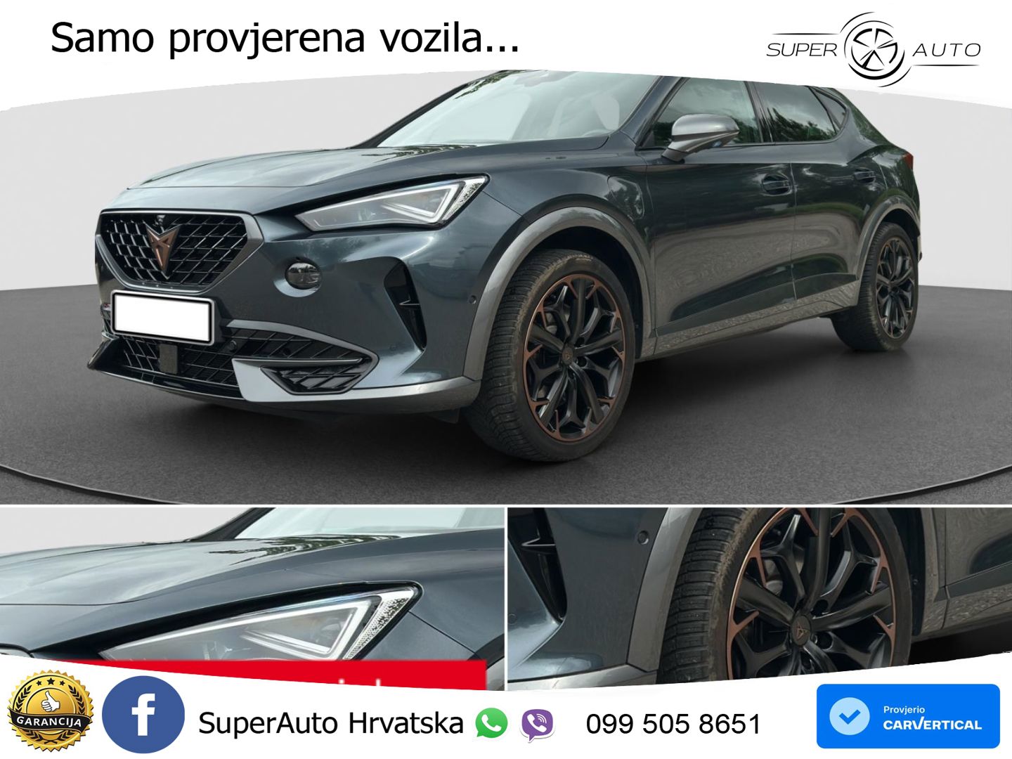 Cupra Formentor 1.4 TSI (245 KS) e-Hybrid DSG VZ ACC+GR SJED+360+PANO