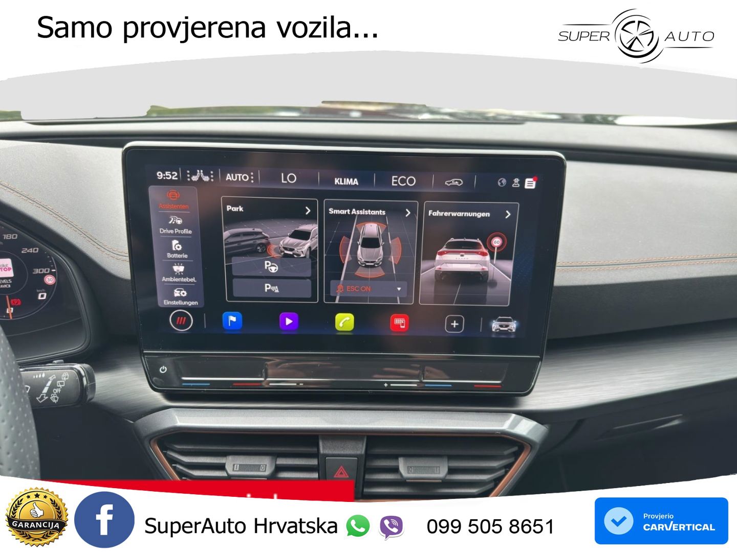 Cupra Formentor 1.4 TSI (245 KS) e-Hybrid DSG VZ ACC+GR SJED+360+PANO