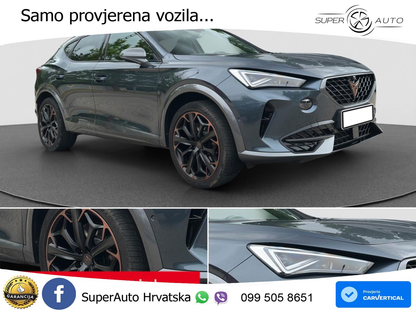 Cupra Formentor 1.4 TSI (245 KS) e-Hybrid DSG VZ ACC+GR SJED+360+PANO