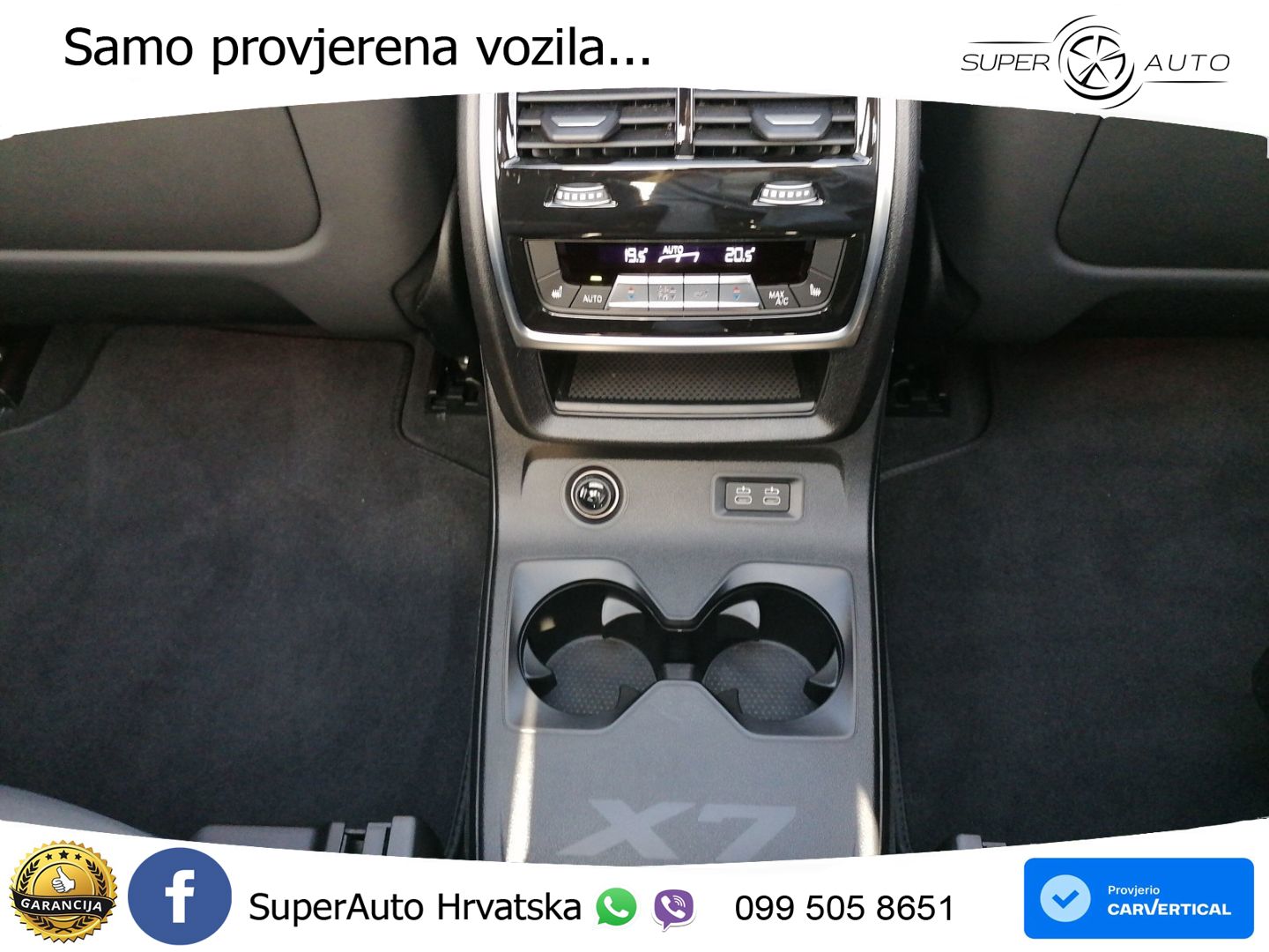 BMW X7 M60i (530 KS) xDrive Steptronic ZRAČNI+ACC+GR SJED+KAM+PANO