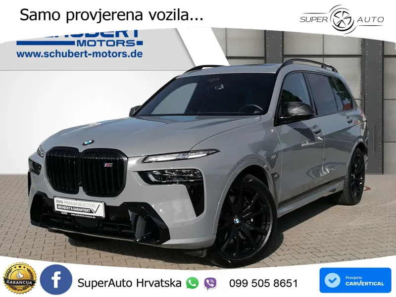 BMW X7 M60i (530 KS) xDrive Steptronic ZRAČNI+ACC+GR SJED+KAM+PANO