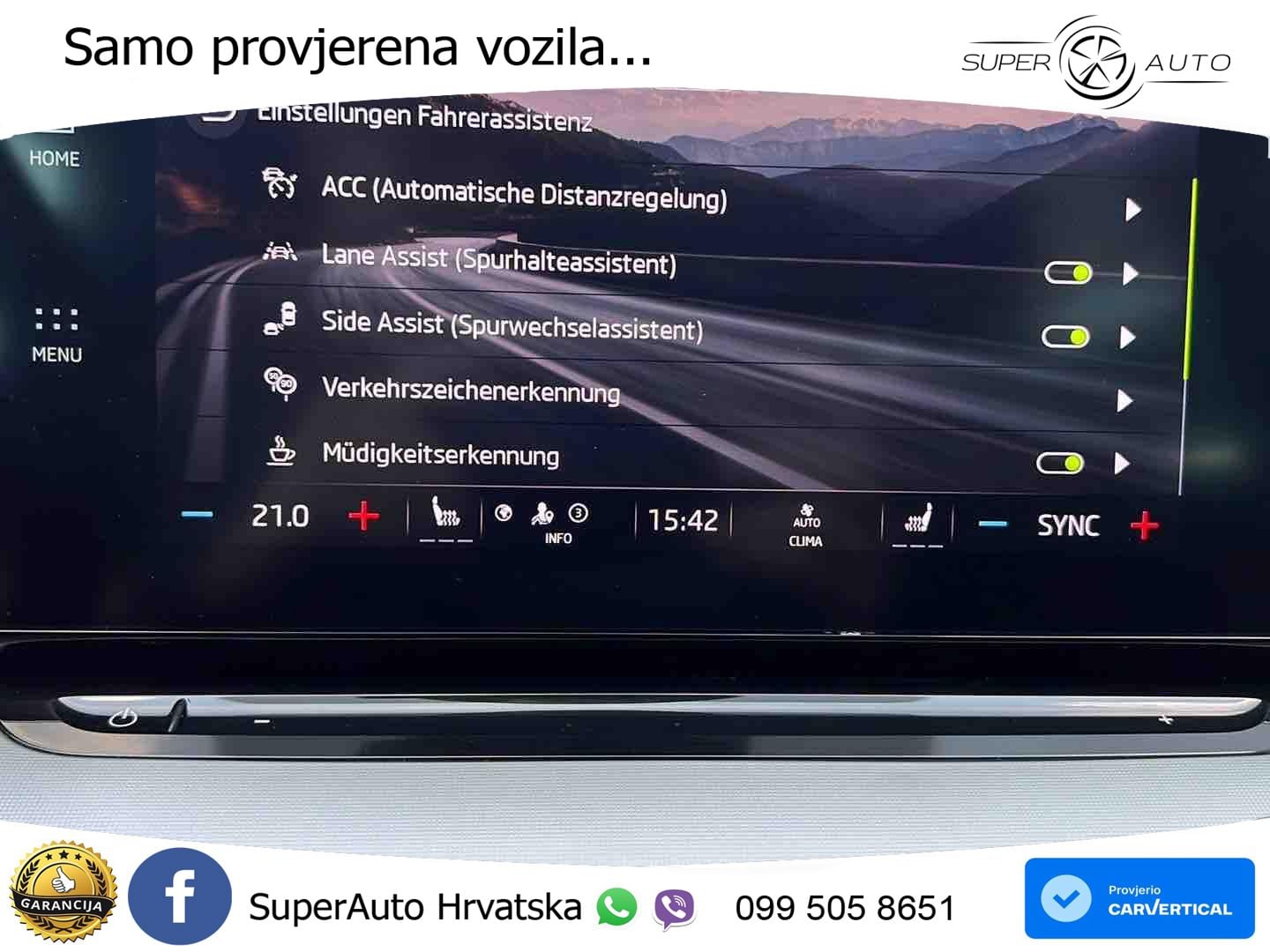 Škoda Octavia Combi 2.0 TDI (150 KS) DSG LED+GR SJED+ACC