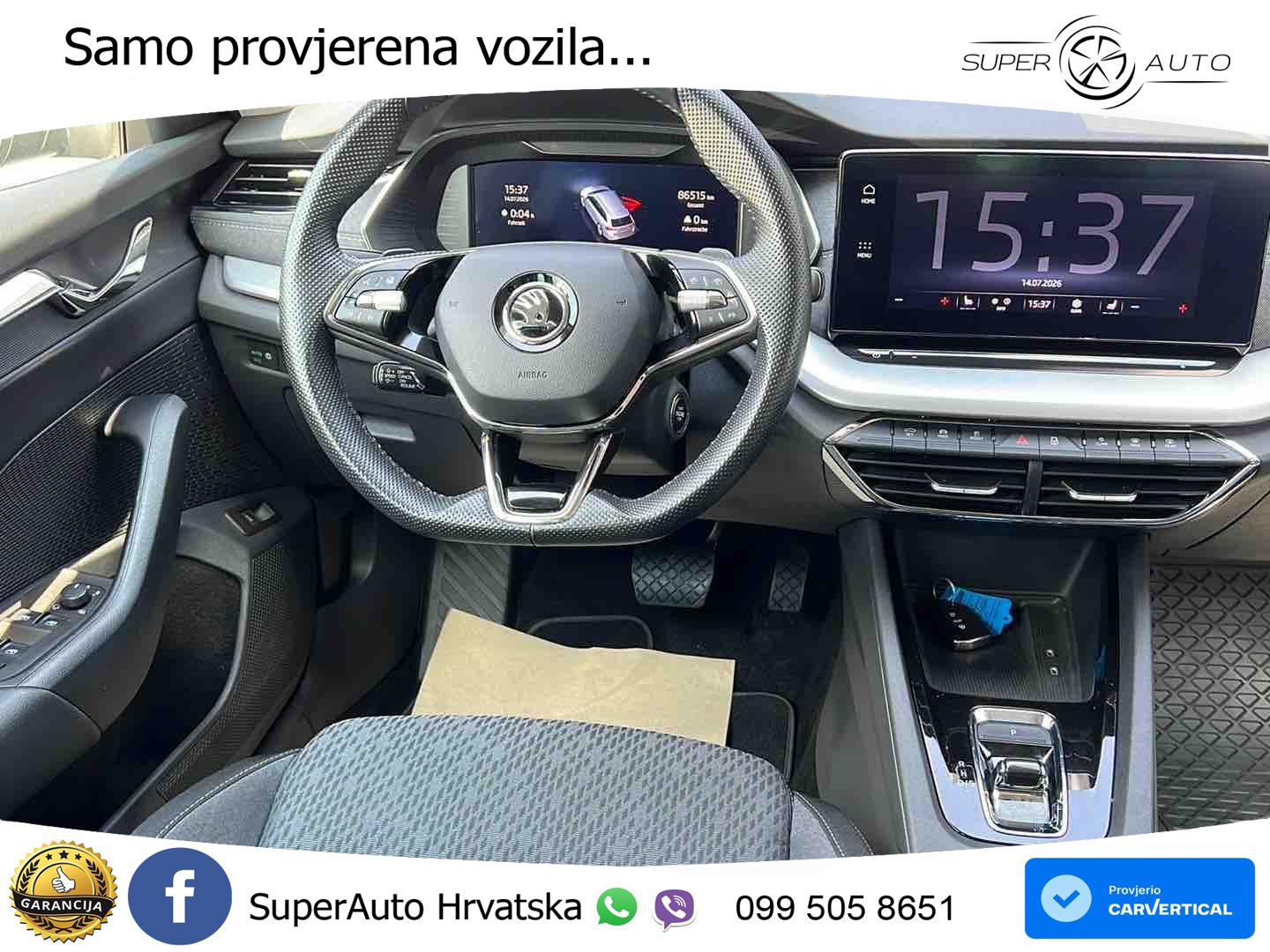 Škoda Octavia Combi 2.0 TDI (150 KS) DSG LED+GR SJED+ACC