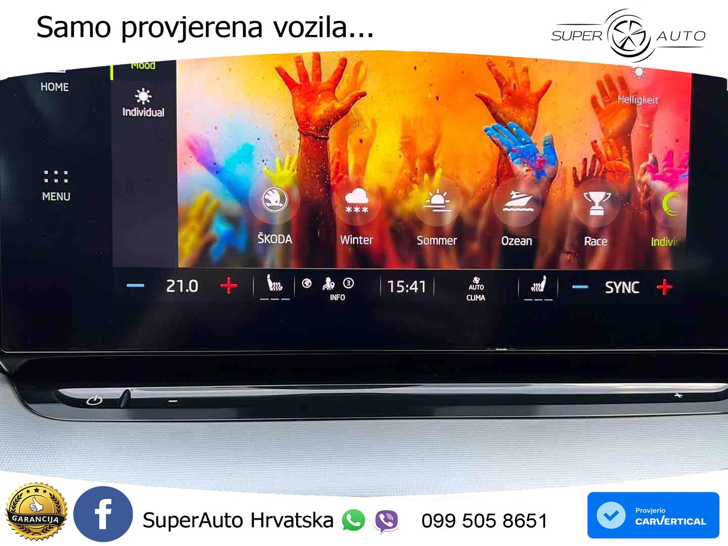 Škoda Octavia Combi 2.0 TDI (150 KS) DSG LED+GR SJED+ACC