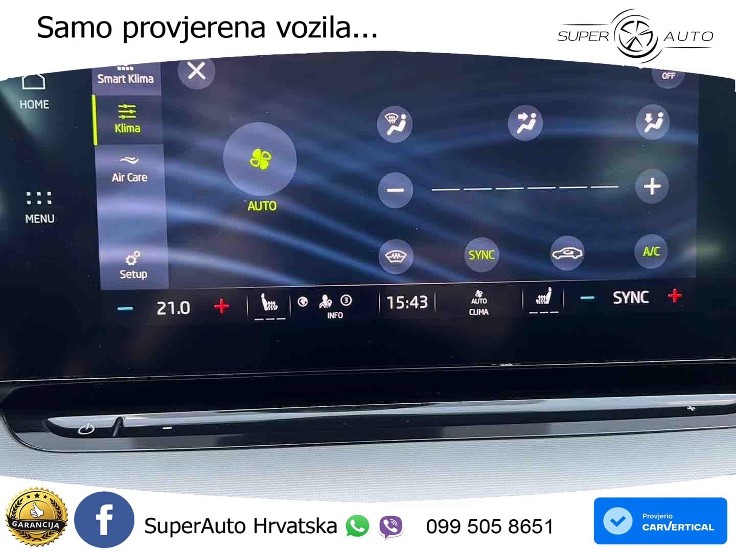 Škoda Octavia Combi 2.0 TDI (150 KS) DSG LED+GR SJED+ACC