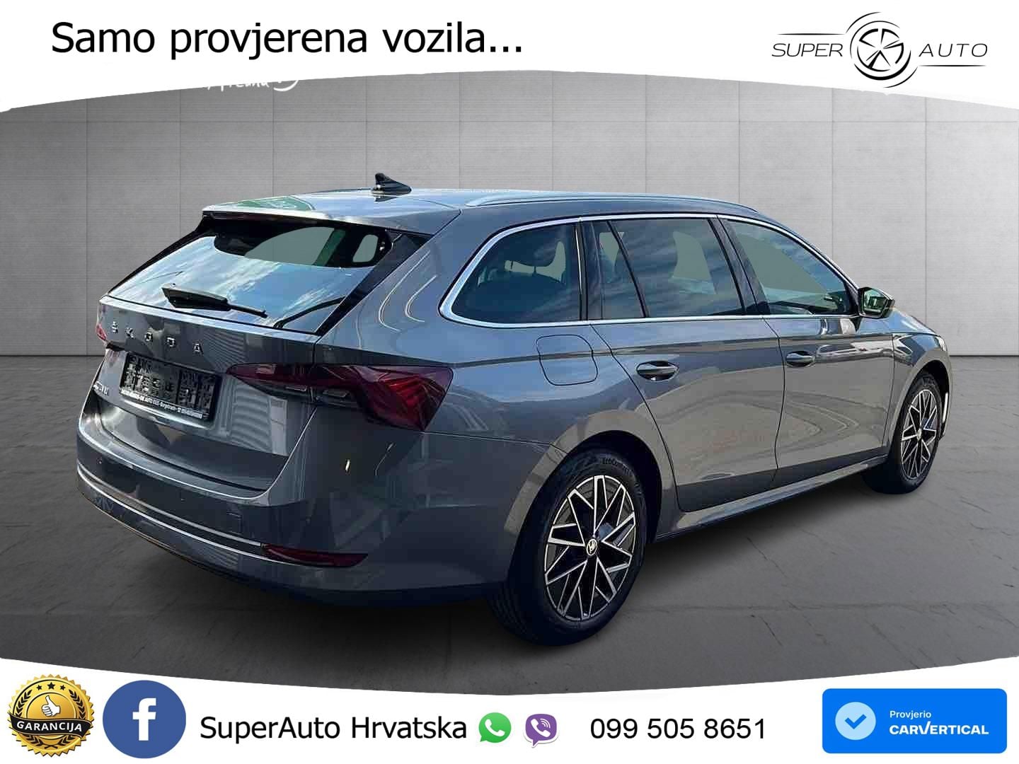 Škoda Octavia Combi 2.0 TDI (150 KS) DSG LED+GR SJED+ACC