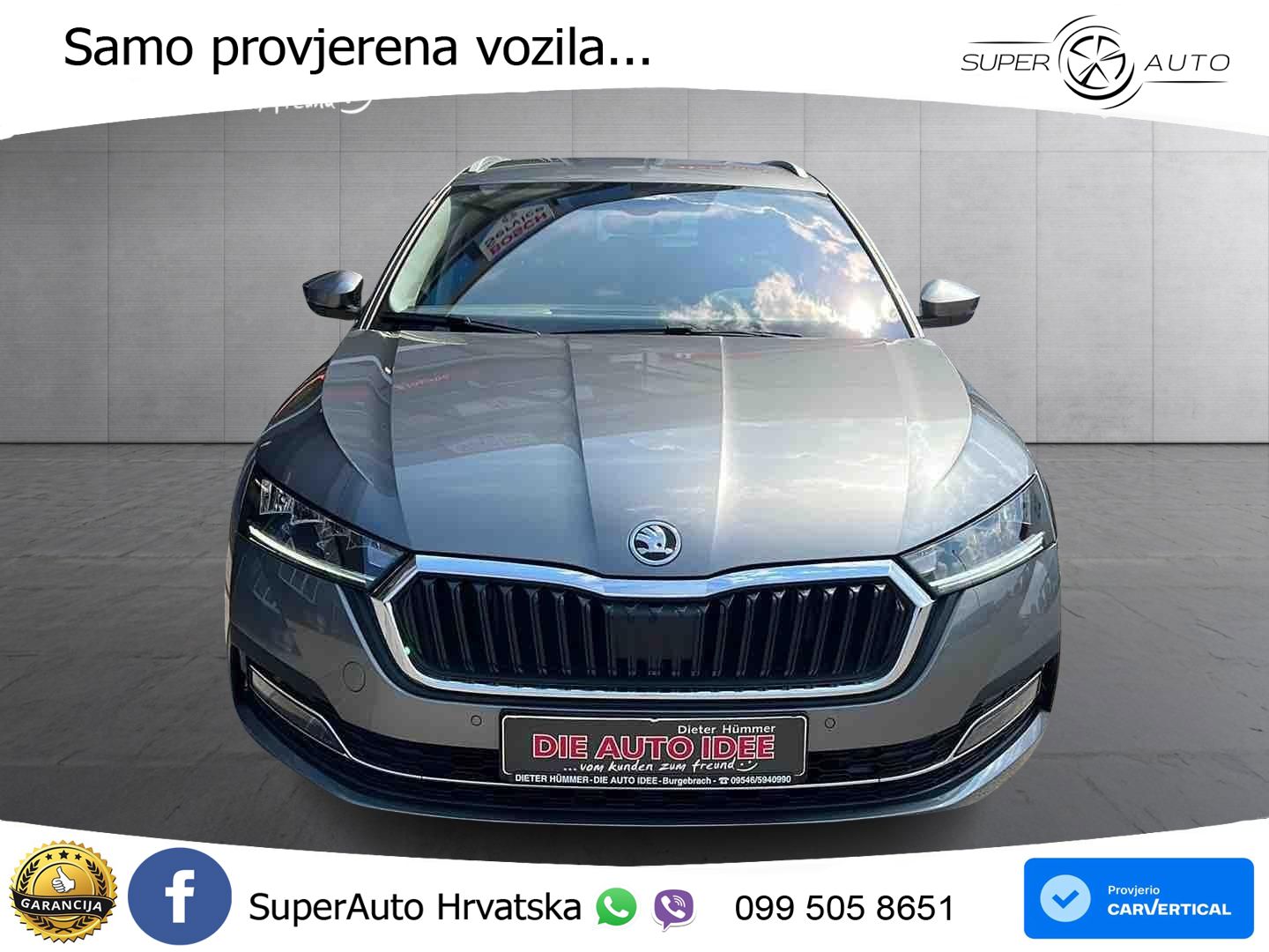 Škoda Octavia Combi 2.0 TDI (150 KS) DSG LED+GR SJED+ACC