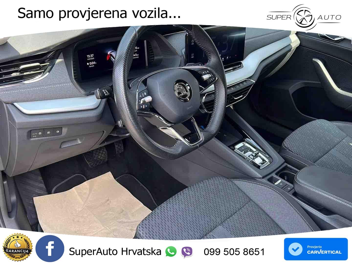 Škoda Octavia Combi 2.0 TDI (150 KS) DSG LED+GR SJED+ACC