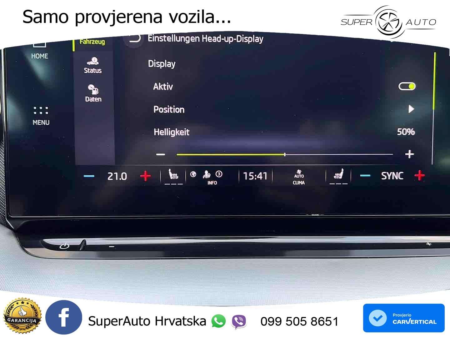 Škoda Octavia Combi 2.0 TDI (150 KS) DSG LED+GR SJED+ACC