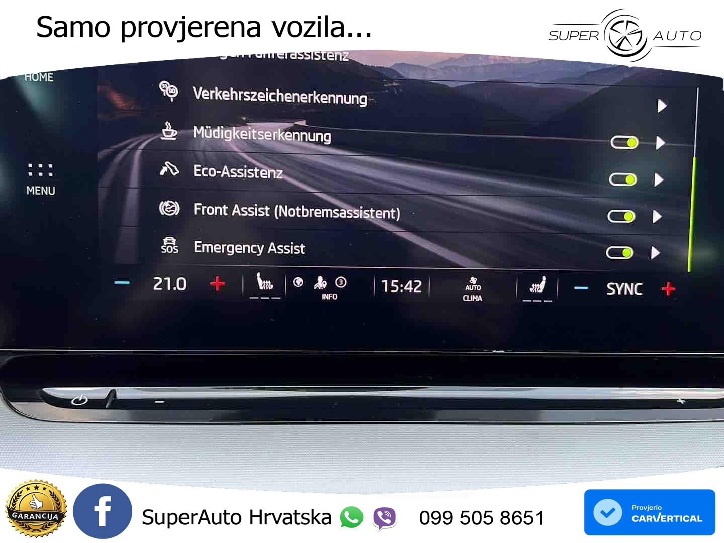 Škoda Octavia Combi 2.0 TDI (150 KS) DSG LED+GR SJED+ACC