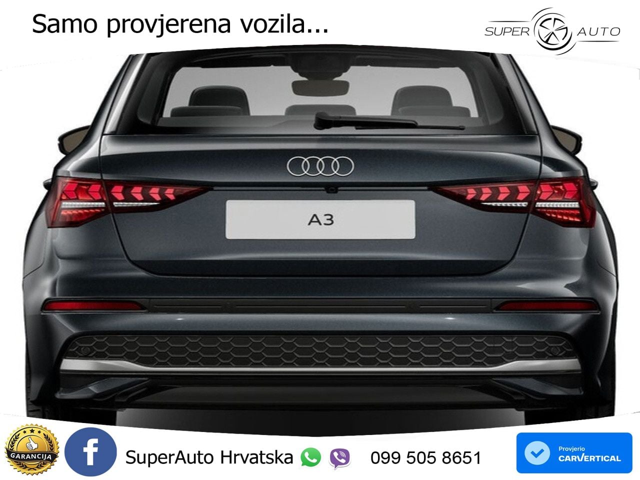 Audi A3 40 TFSIe (204 KS) S tronic LED+GR SJED+ACC