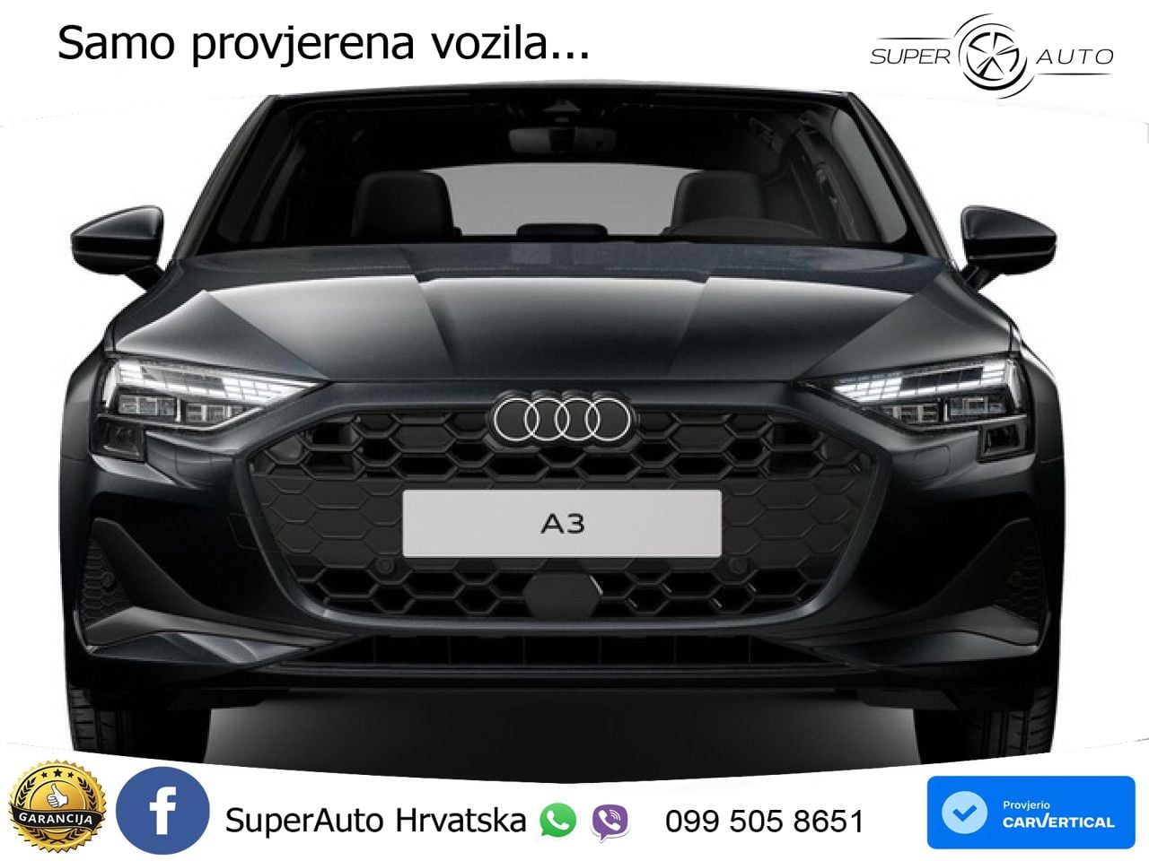 Audi A3 40 TFSIe (204 KS) S tronic LED+GR SJED+ACC