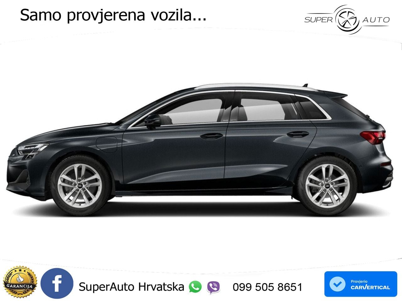 Audi A3 40 TFSIe (204 KS) S tronic LED+GR SJED+ACC