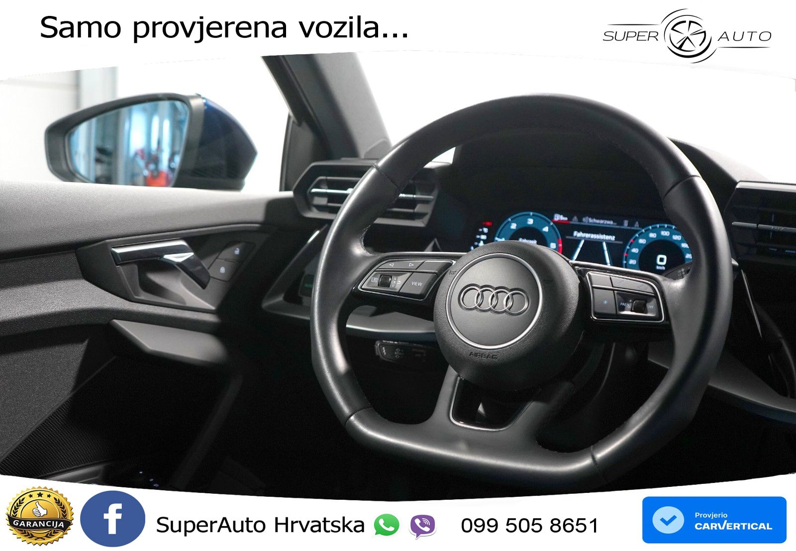 Audi A3 35 TDI (150 KS) S tronic LED+GR SJED+ACC