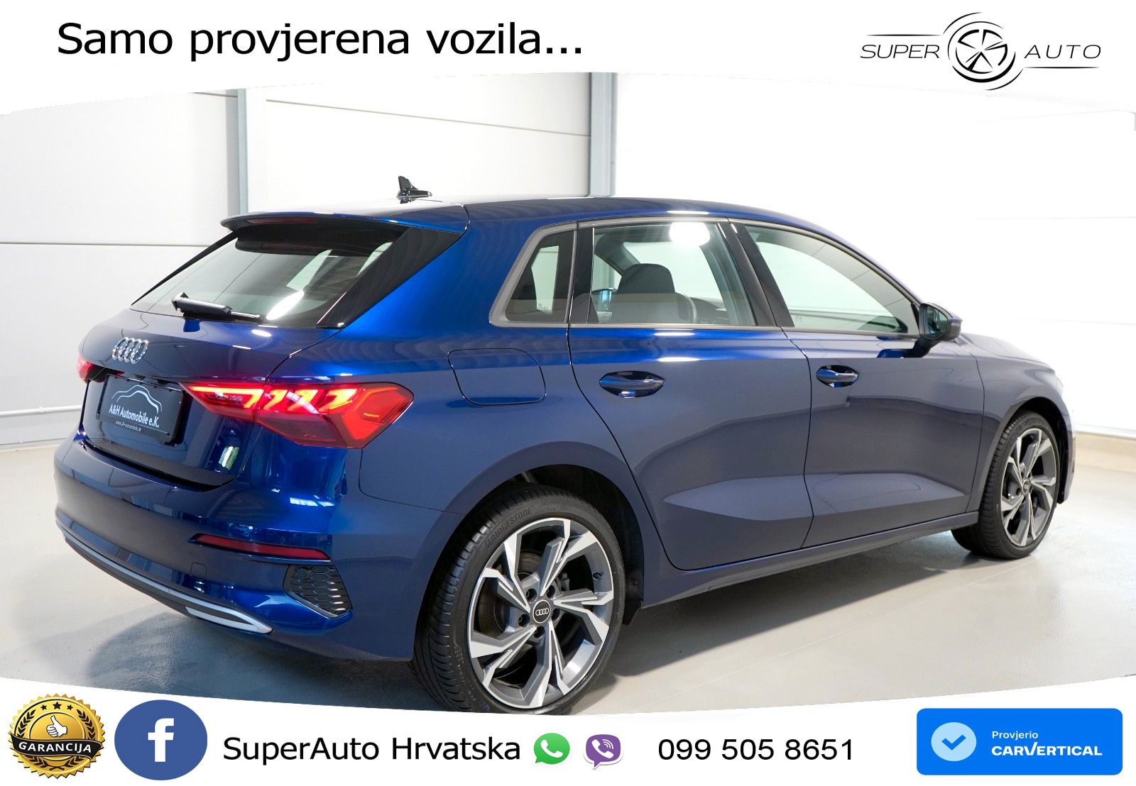 Audi A3 35 TDI (150 KS) S tronic LED+GR SJED+ACC