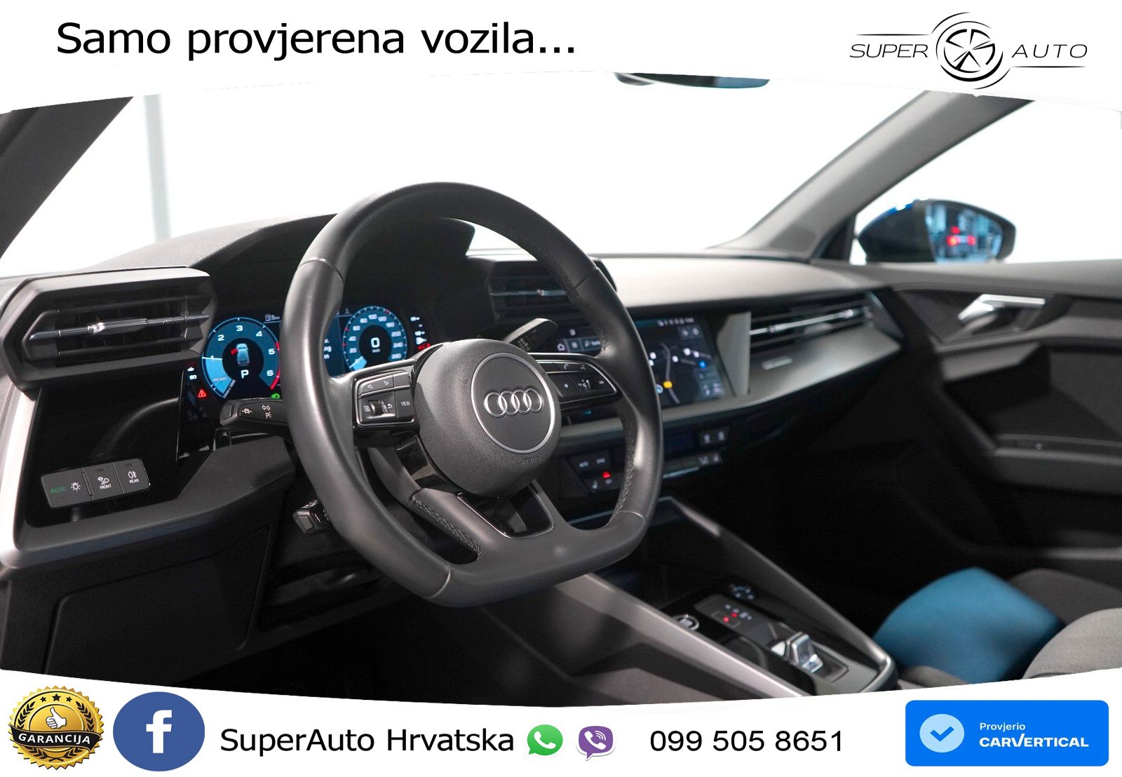 Audi A3 35 TDI (150 KS) S tronic LED+GR SJED+ACC
