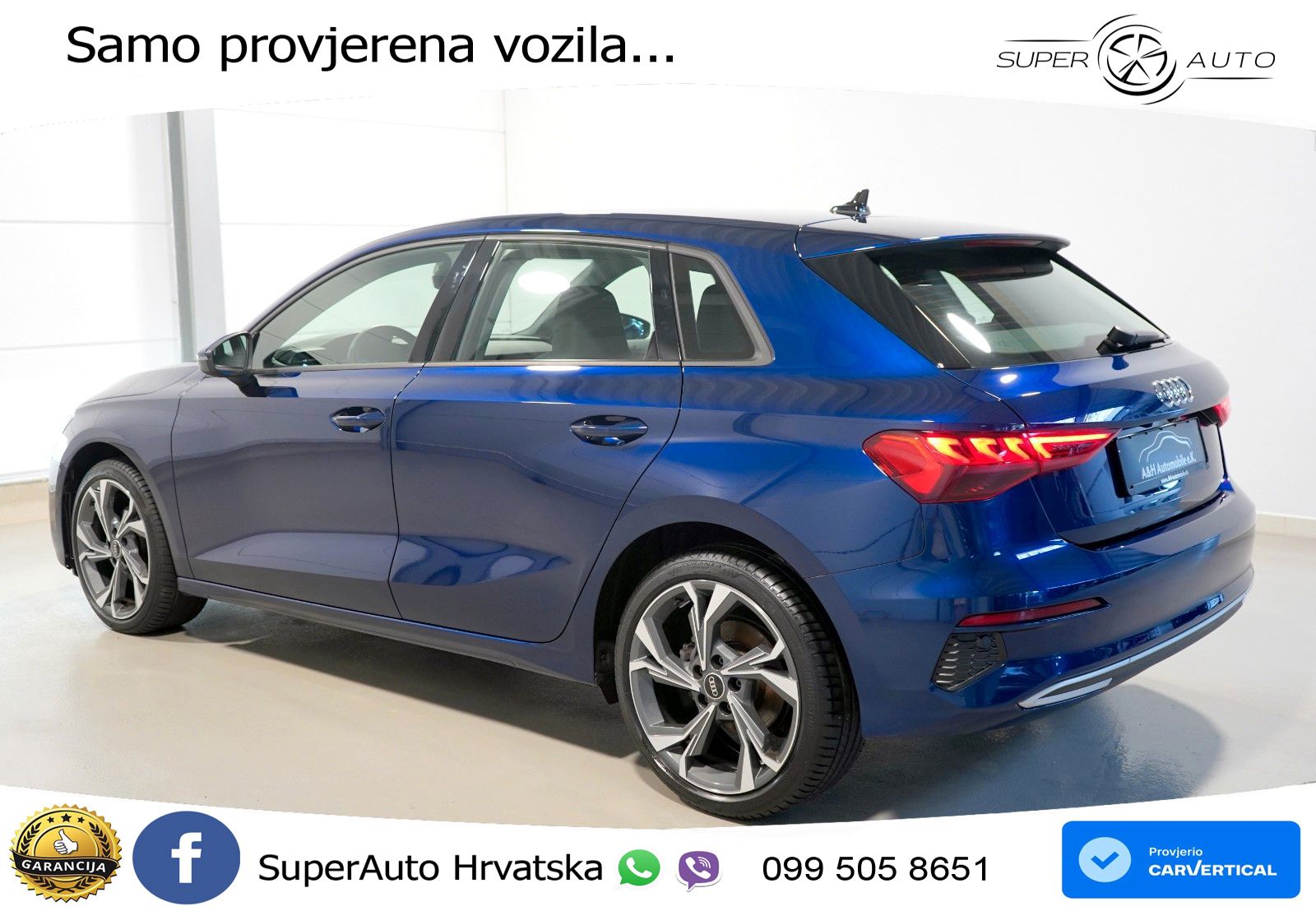Audi A3 35 TDI (150 KS) S tronic LED+GR SJED+ACC