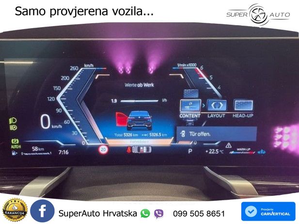 BMW 740d (299 KS) xDrive Steptronic M Sport ZRAČNI+ACC+GR SJED+KAM+PANO
