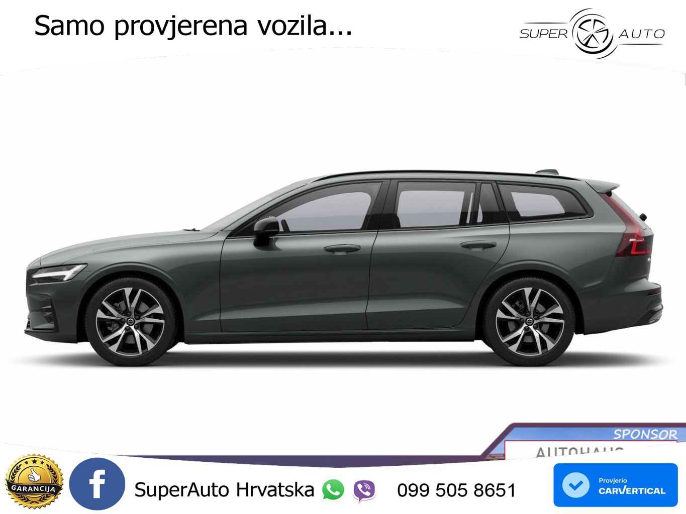 Volvo V60 2.0 B4 Benzin DCT LED+GR SJED+ACC