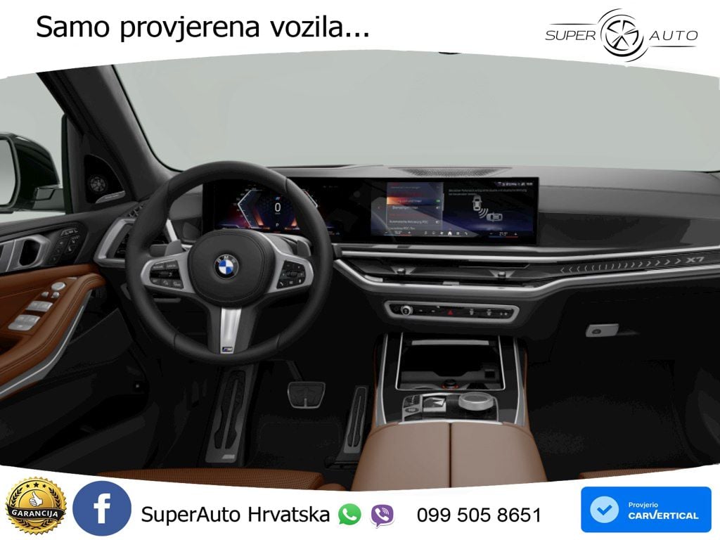 BMW X7 40d (352 KS) xDrive Steptronic M Sport ZRAČNI+ACC+GR SJED+KAM+PANO