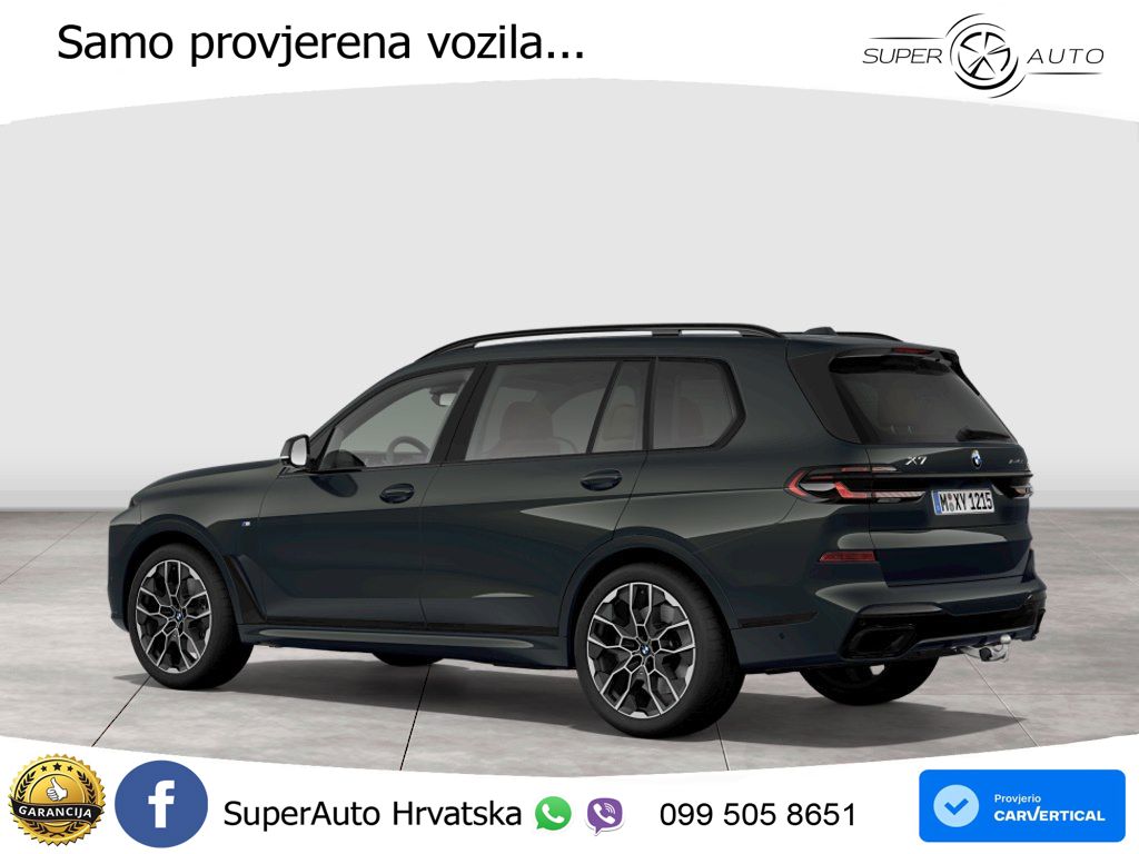 BMW X7 40d (352 KS) xDrive Steptronic M Sport ZRAČNI+ACC+GR SJED+KAM+PANO