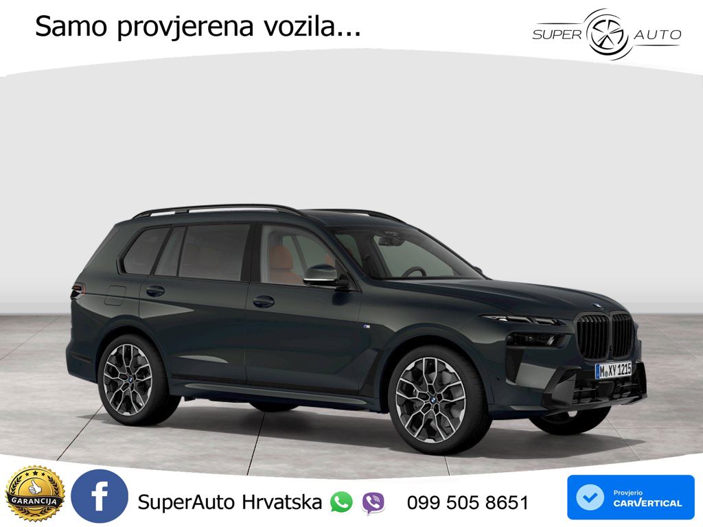 BMW X7 40d (352 KS) xDrive Steptronic M Sport ZRAČNI+ACC+GR SJED+KAM+PANO