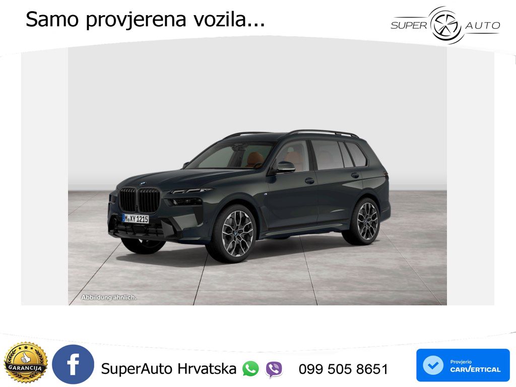 BMW X7 40d (352 KS) xDrive Steptronic M Sport ZRAČNI+ACC+GR SJED+KAM+PANO