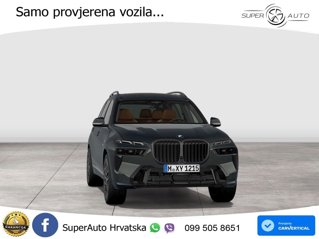 BMW X7 40d (352 KS) xDrive Steptronic M Sport ZRAČNI+ACC+GR SJED+KAM+PANO