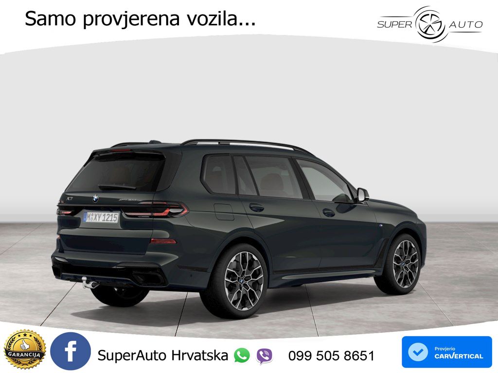 BMW X7 40d (352 KS) xDrive Steptronic M Sport ZRAČNI+ACC+GR SJED+KAM+PANO