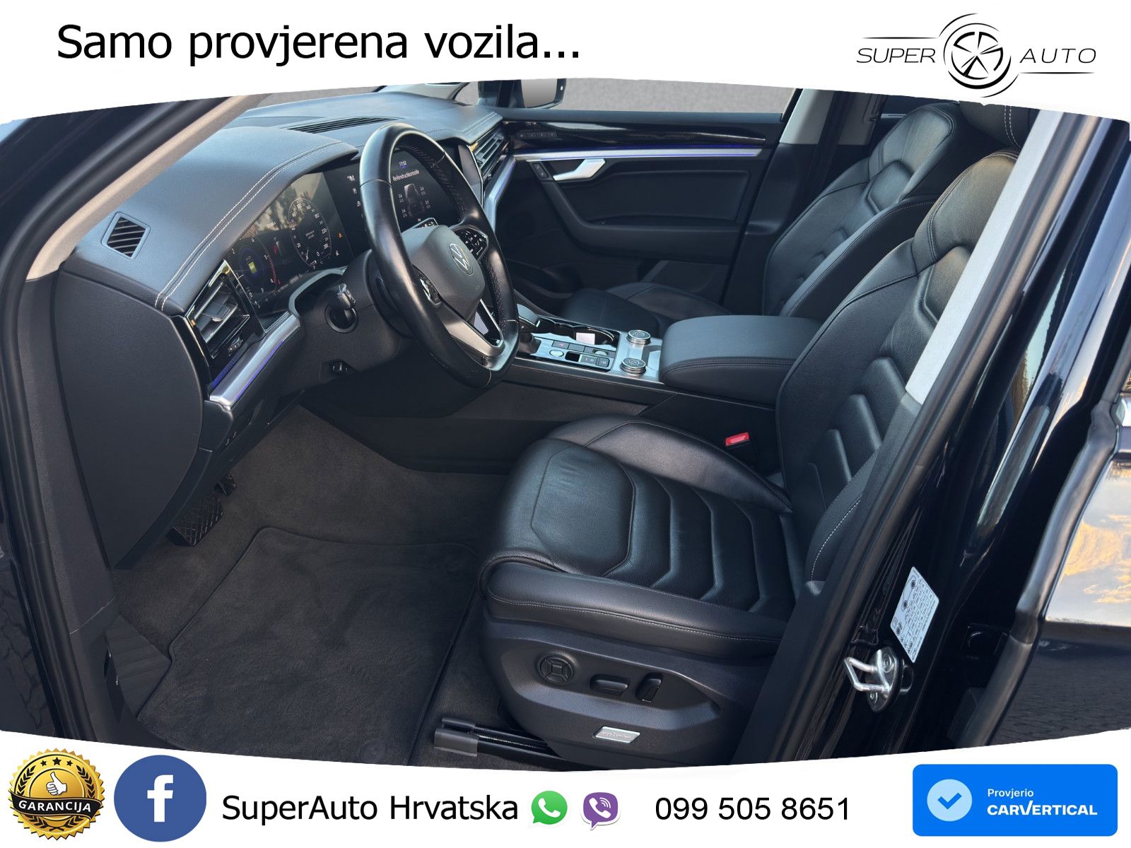 Volkswagen Touareg 3.0 V6 TDI (286 KS) 4MOTION Tiptronic ZRAČNI+ACC+4xGR SJED+KAM