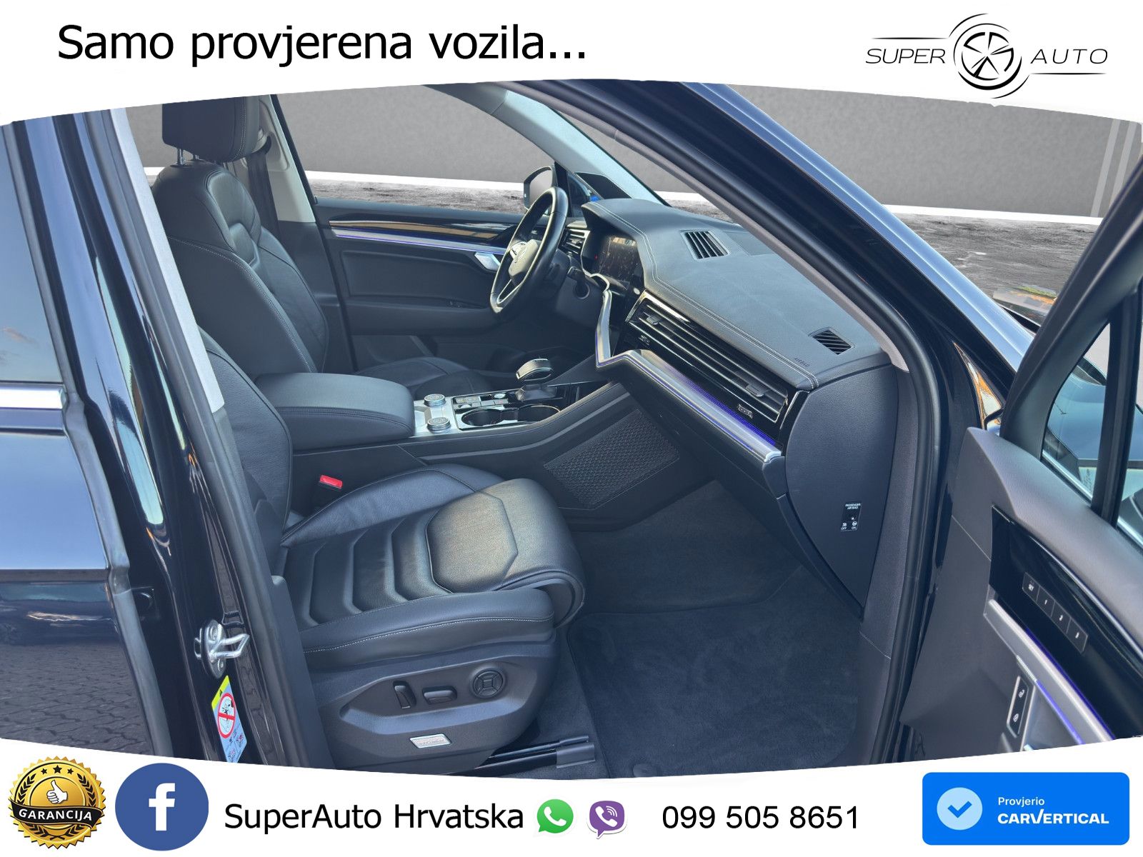 Volkswagen Touareg 3.0 V6 TDI (286 KS) 4MOTION Tiptronic ZRAČNI+ACC+4xGR SJED+KAM