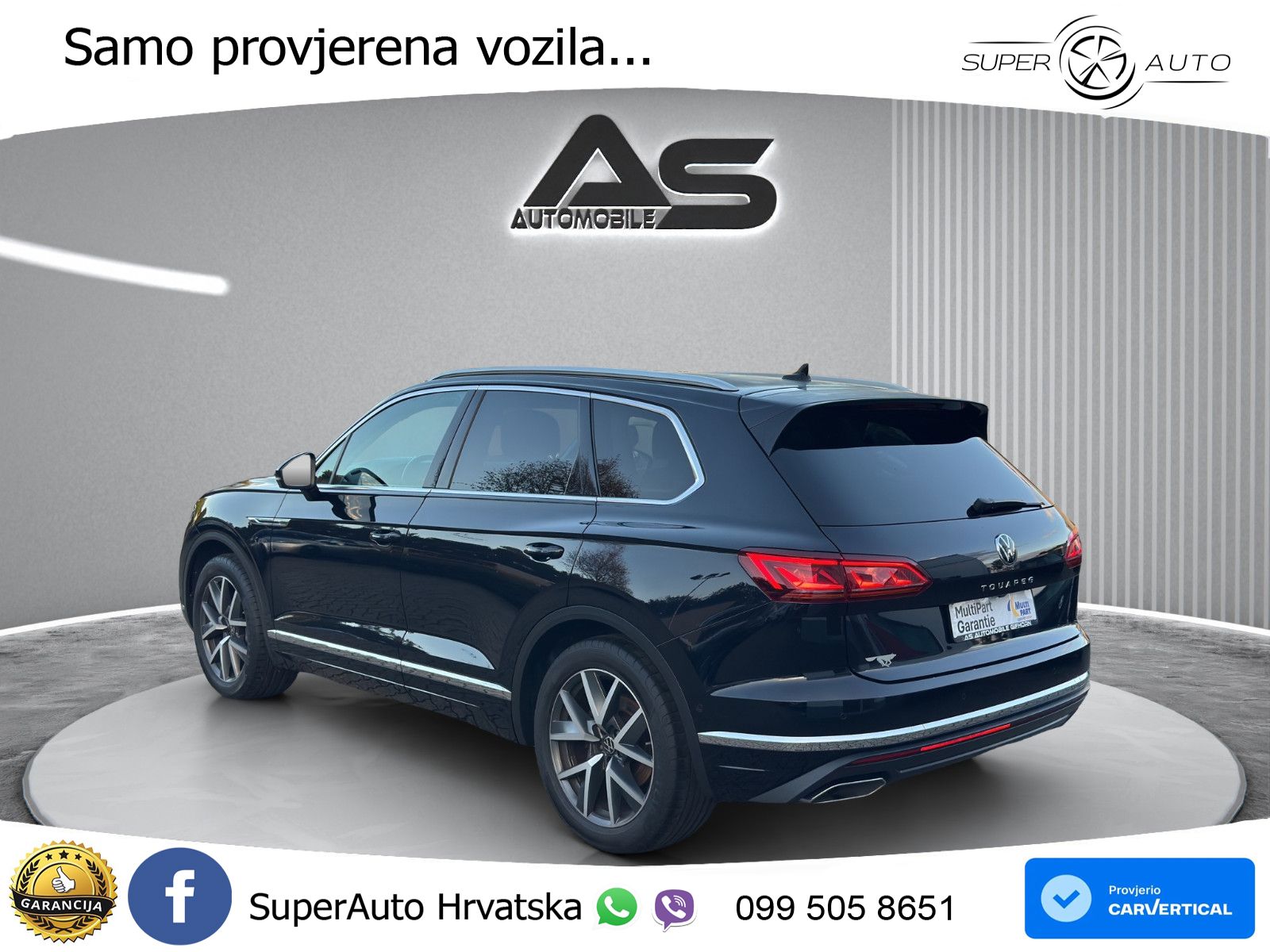 Volkswagen Touareg 3.0 V6 TDI (286 KS) 4MOTION Tiptronic ZRAČNI+ACC+4xGR SJED+KAM