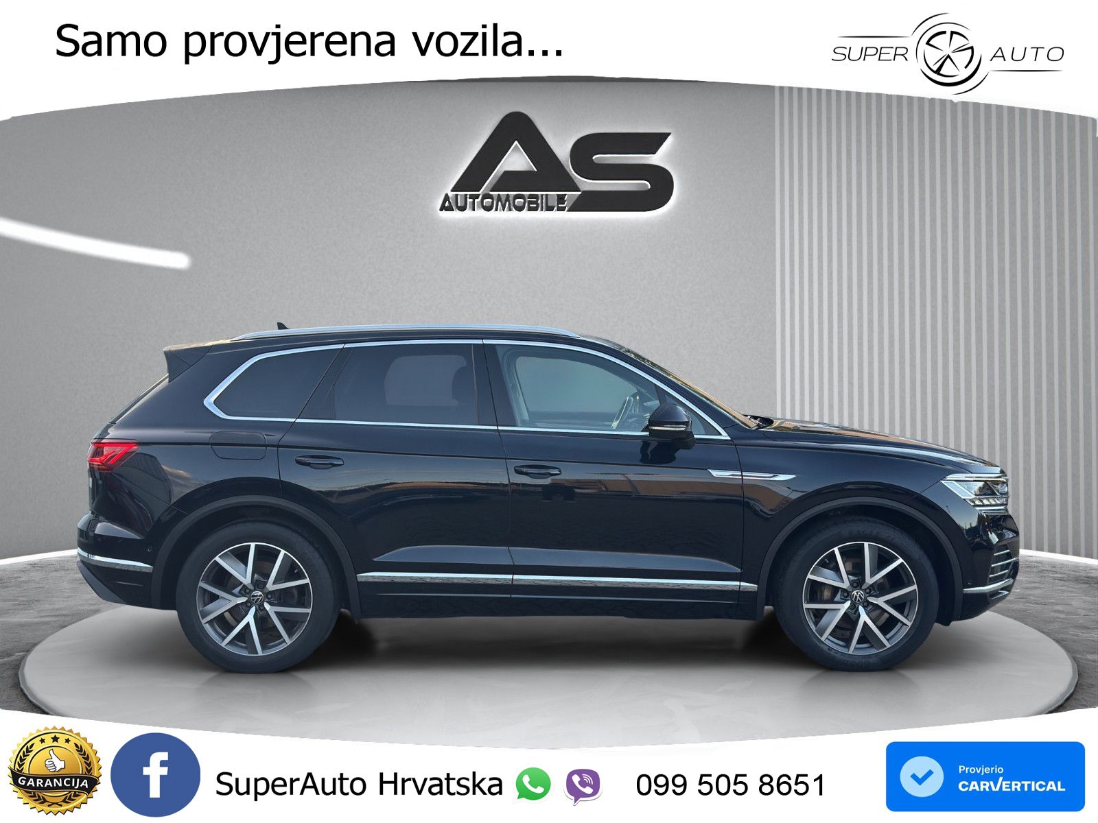 Volkswagen Touareg 3.0 V6 TDI (286 KS) 4MOTION Tiptronic ZRAČNI+ACC+4xGR SJED+KAM