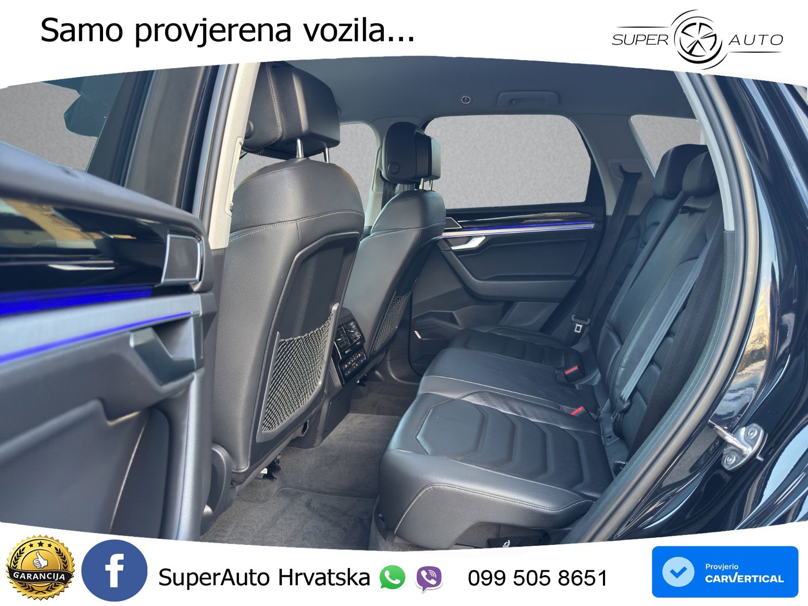 Volkswagen Touareg 3.0 V6 TDI (286 KS) 4MOTION Tiptronic ZRAČNI+ACC+4xGR SJED+KAM