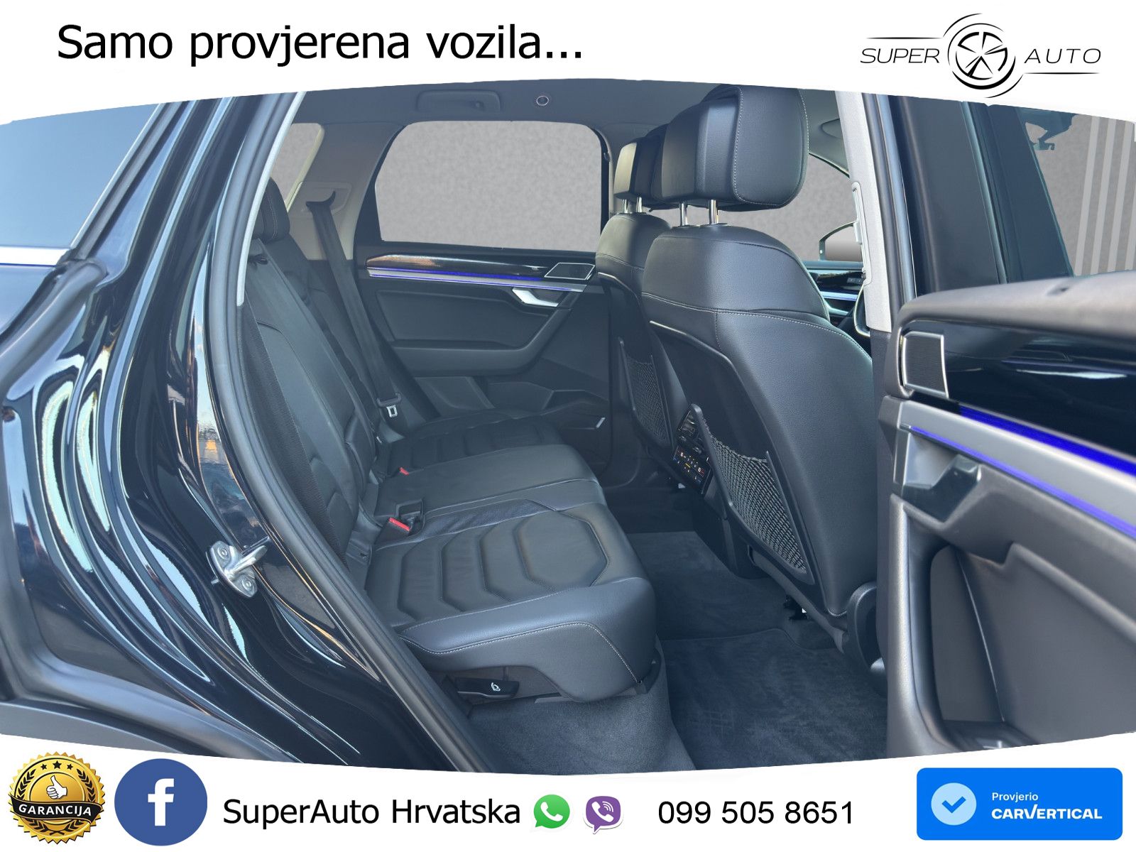 Volkswagen Touareg 3.0 V6 TDI (286 KS) 4MOTION Tiptronic ZRAČNI+ACC+4xGR SJED+KAM