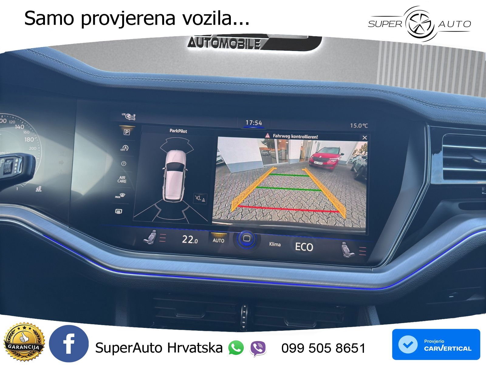 Volkswagen Touareg 3.0 V6 TDI (286 KS) 4MOTION Tiptronic ZRAČNI+ACC+4xGR SJED+KAM
