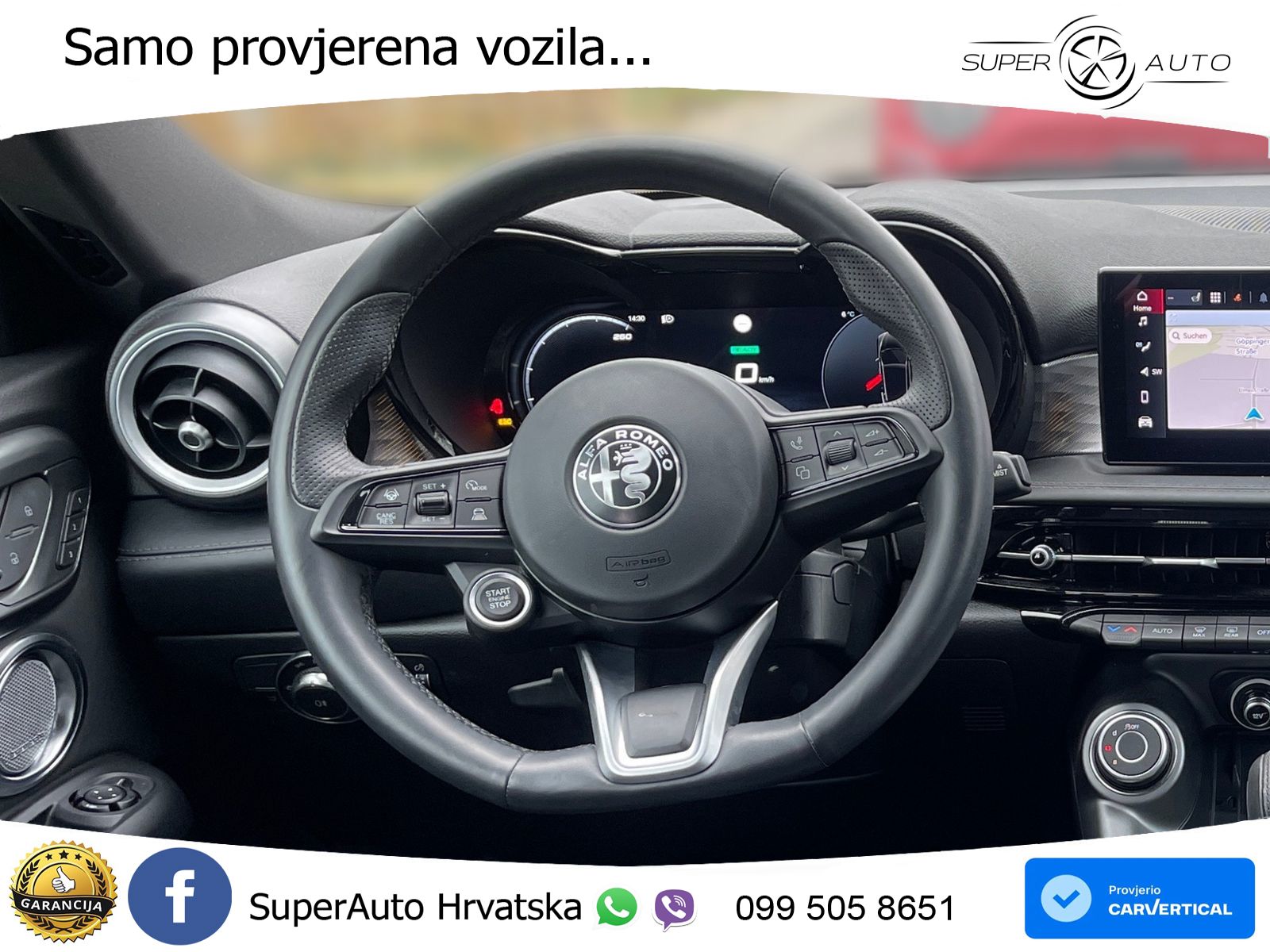 Alfa Romeo Tonale 1.5 VGT (160 KS) 48V-Hybrid TCT LED+ACC