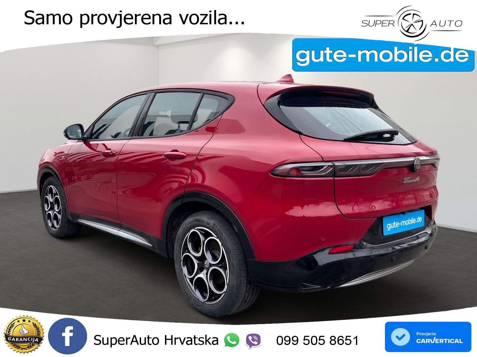 Alfa Romeo Tonale 1.5 VGT (160 KS) 48V-Hybrid TCT LED+ACC