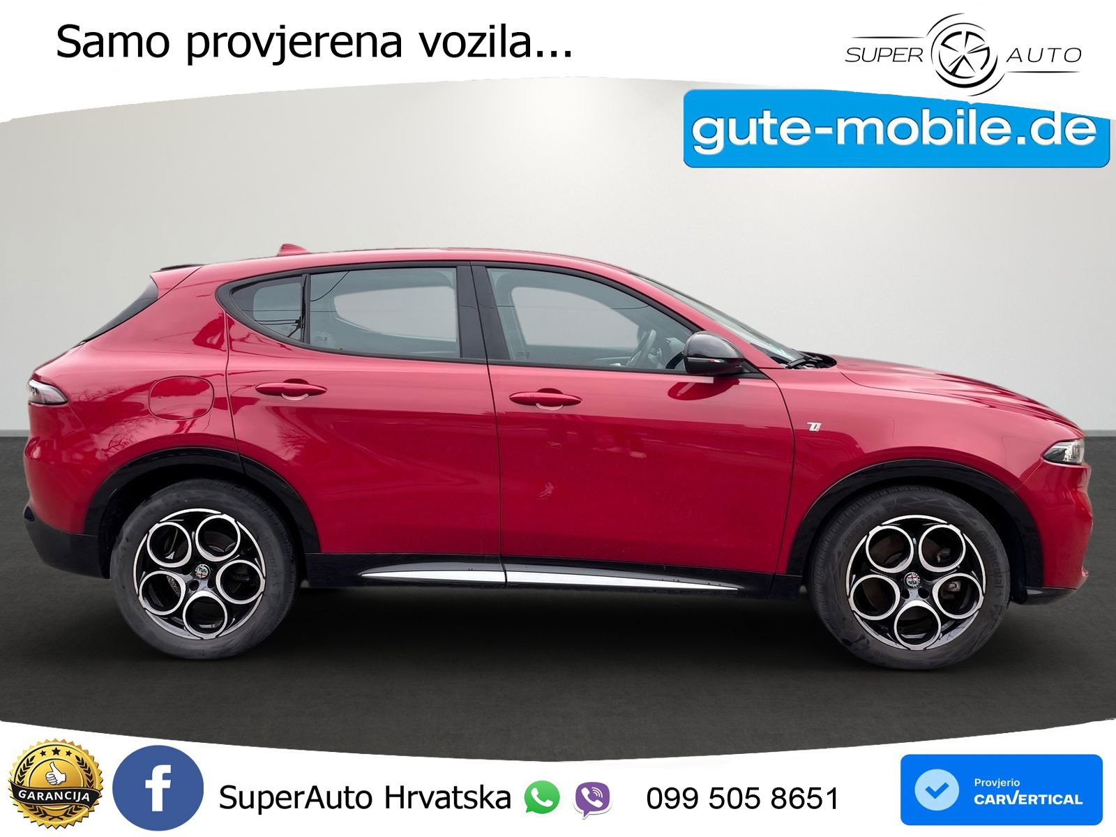 Alfa Romeo Tonale 1.5 VGT (160 KS) 48V-Hybrid TCT LED+ACC