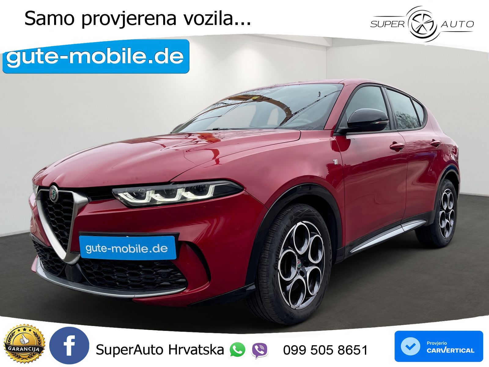 Alfa Romeo Tonale 1.5 VGT (160 KS) 48V-Hybrid TCT LED+ACC