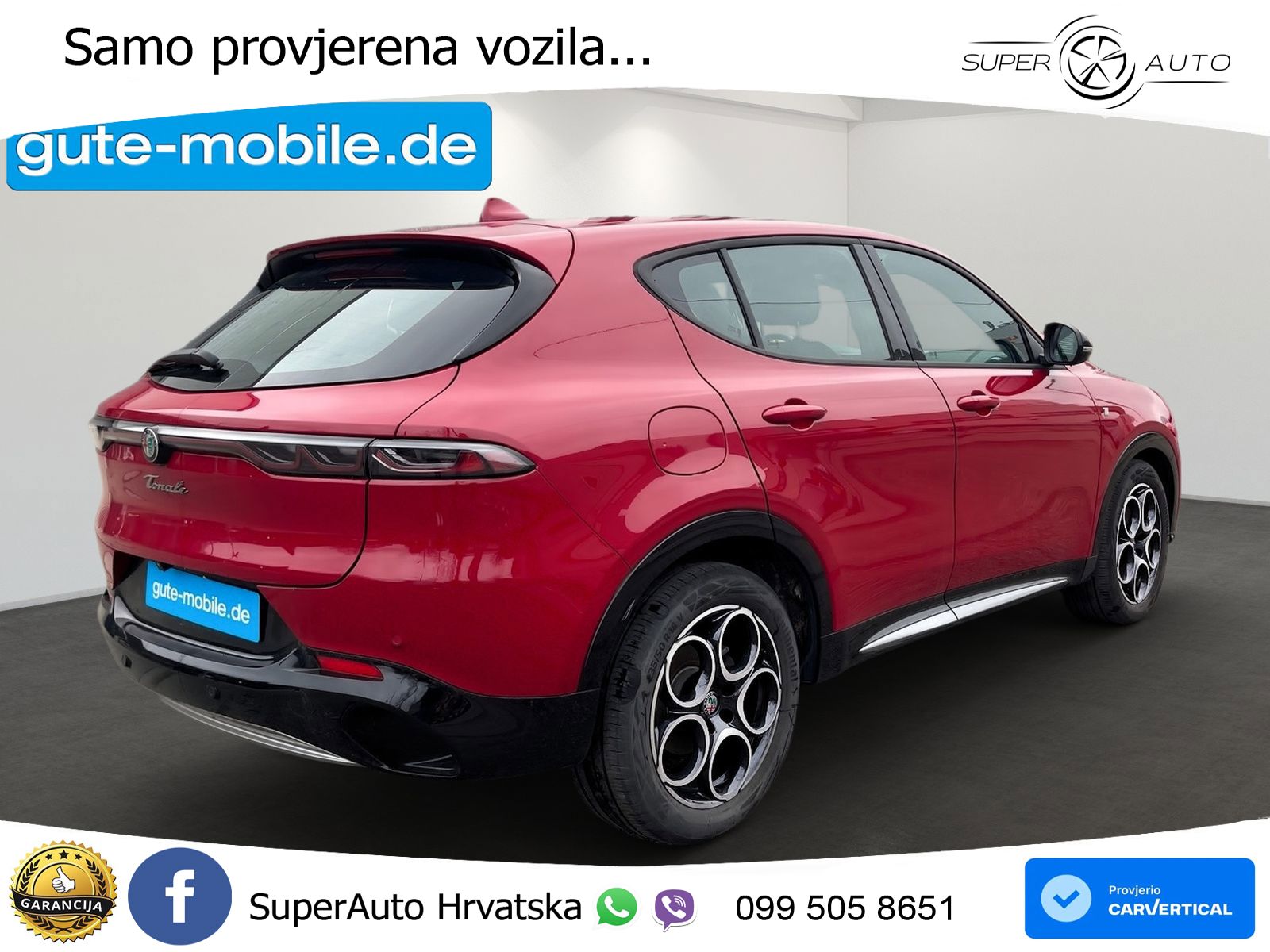 Alfa Romeo Tonale 1.5 VGT (160 KS) 48V-Hybrid TCT LED+ACC