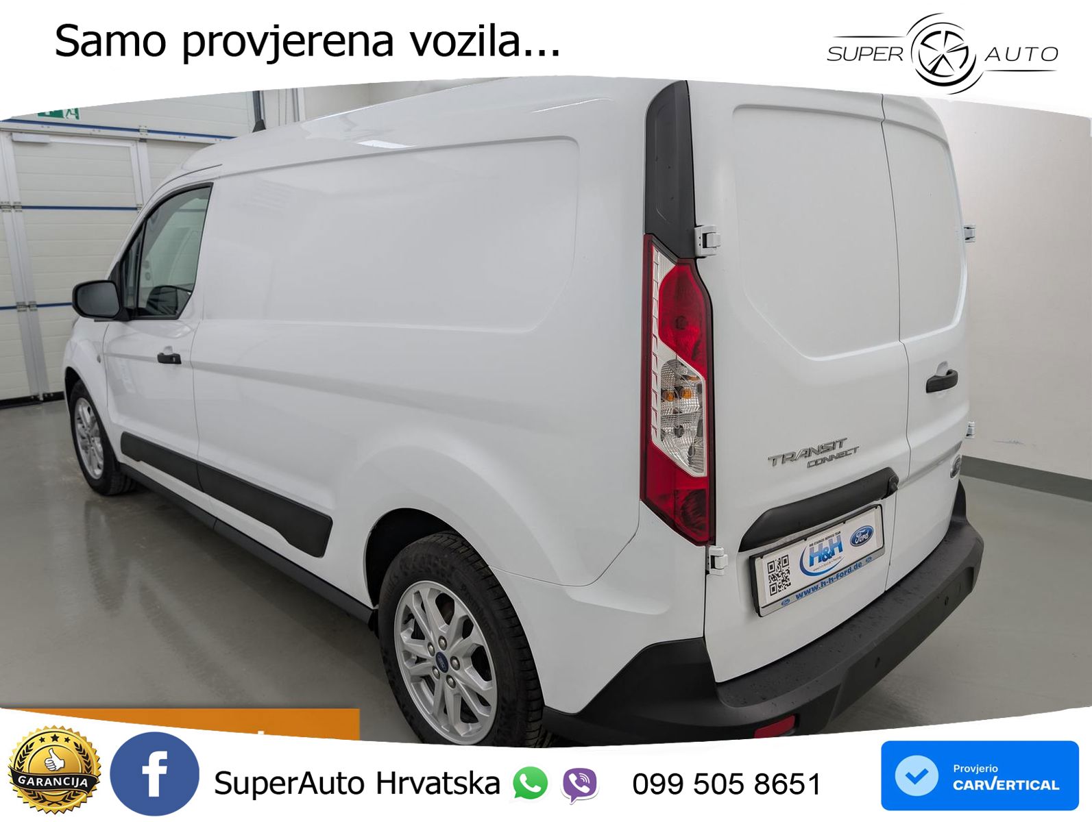 Ford Transit Connect 1.5 240 L2 Trend Kam+TotWinkel 120 KS