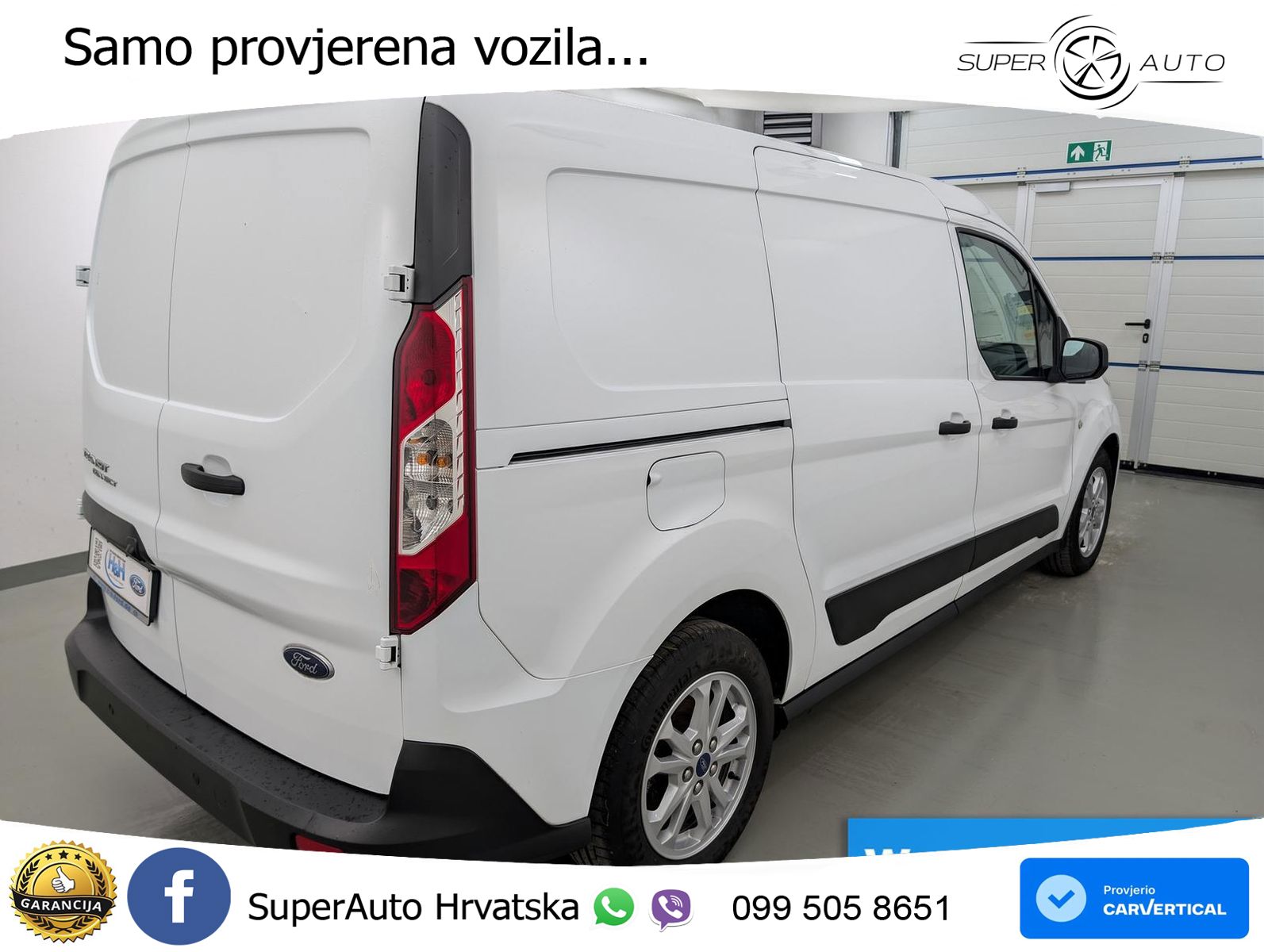 Ford Transit Connect 1.5 240 L2 Trend Kam+TotWinkel 120 KS