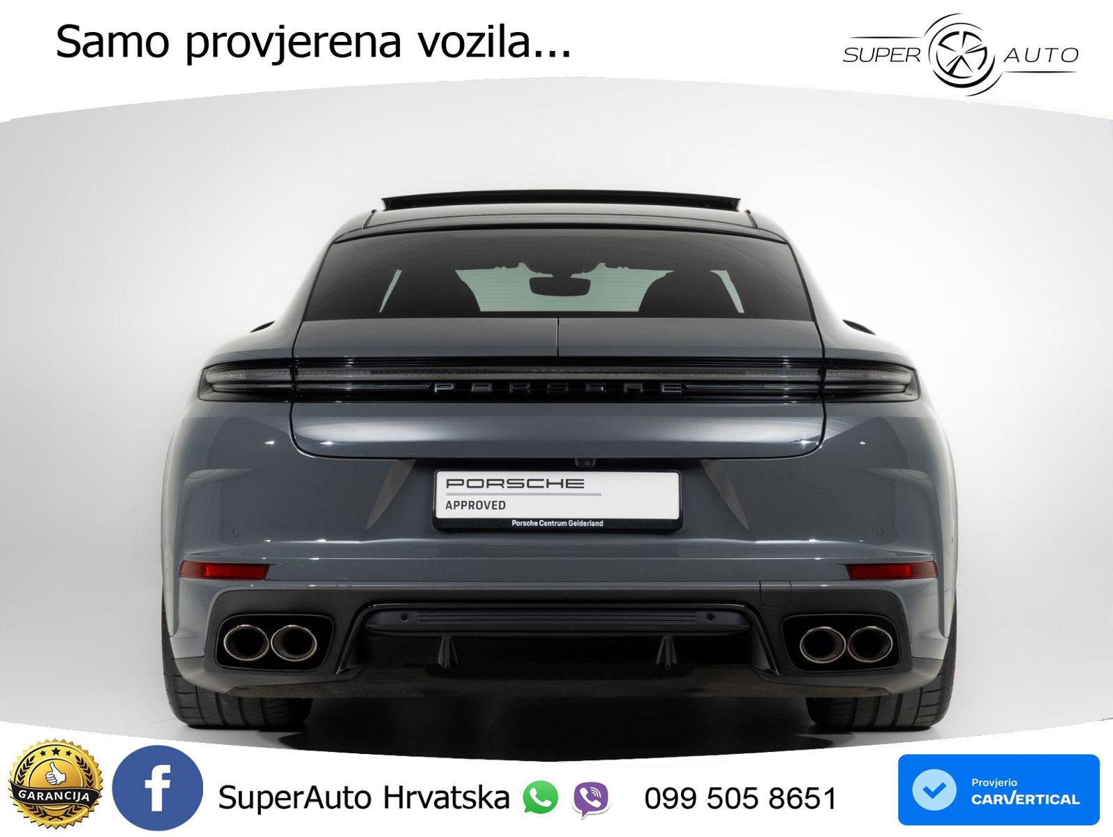 Porsche Panamera GTS 4.0 V8 (500 KS) PDK LED+GR SJED+ACC