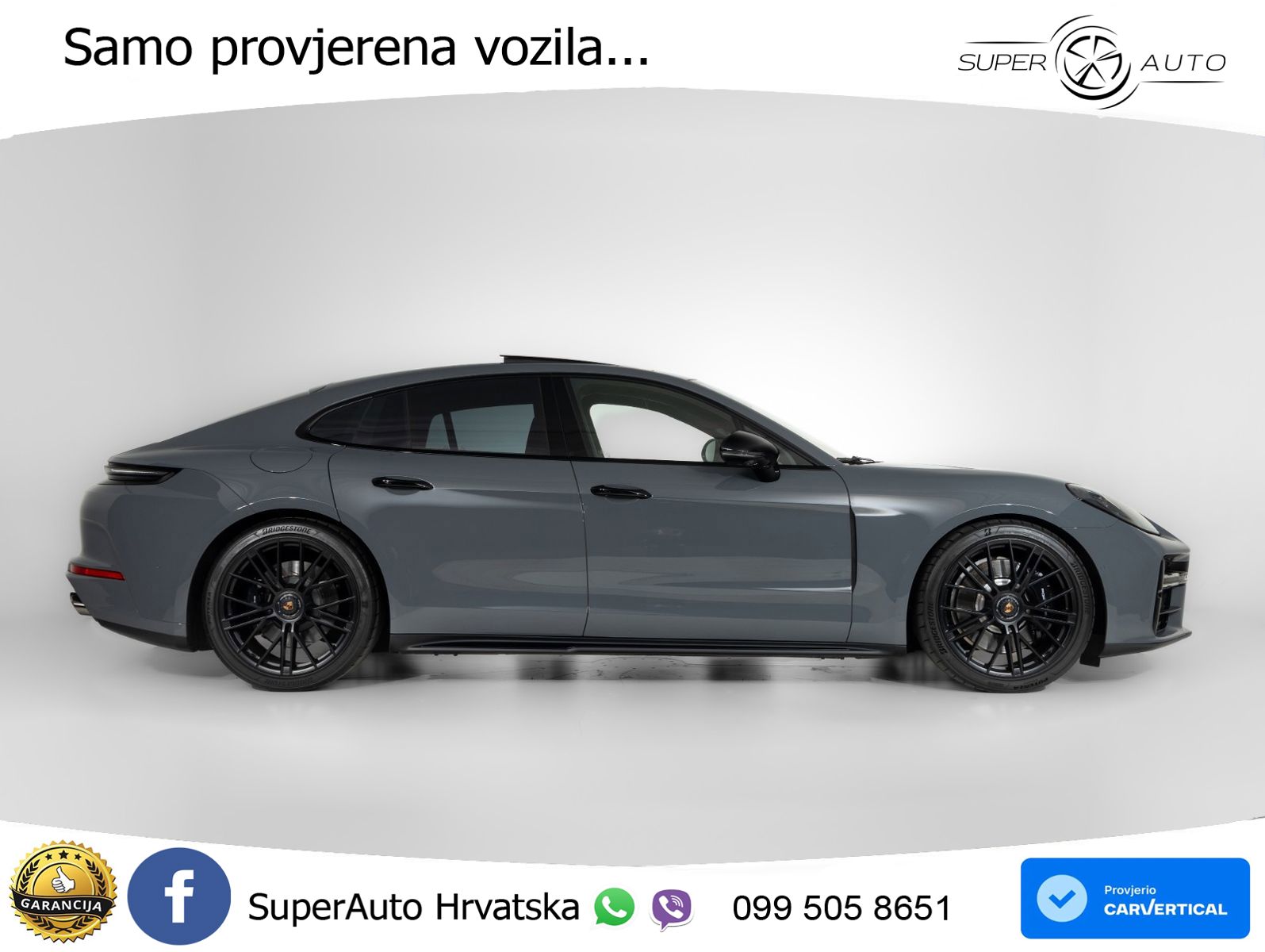 Porsche Panamera GTS 4.0 V8 (500 KS) PDK LED+GR SJED+ACC